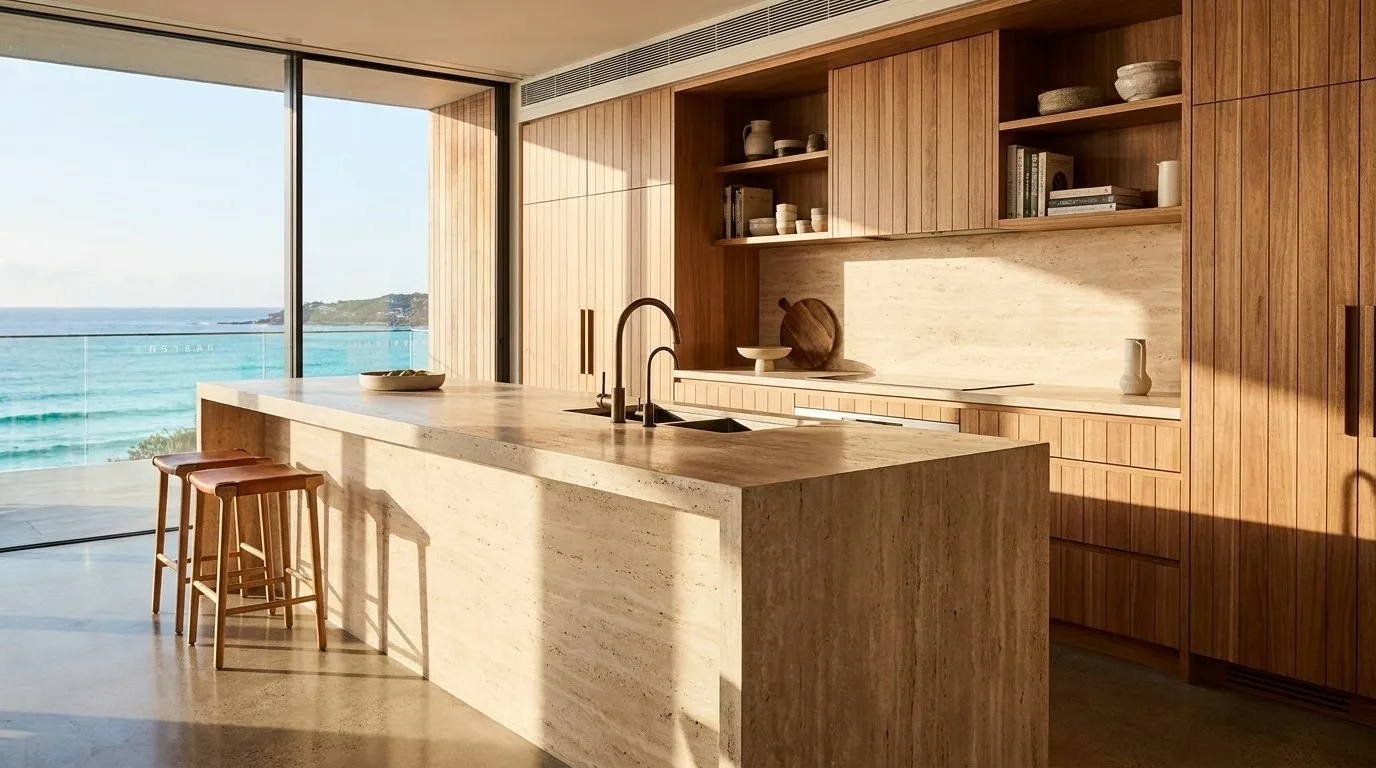 Warm architectural interior detail, representing the start of a considered property conversation